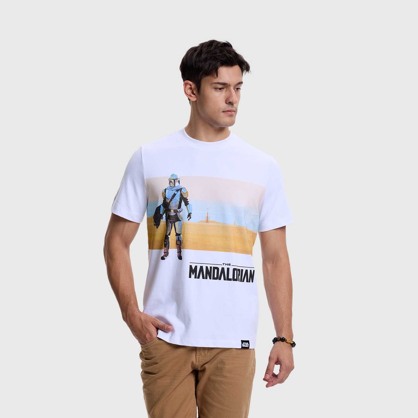 Polera Mandalorian Blanca
