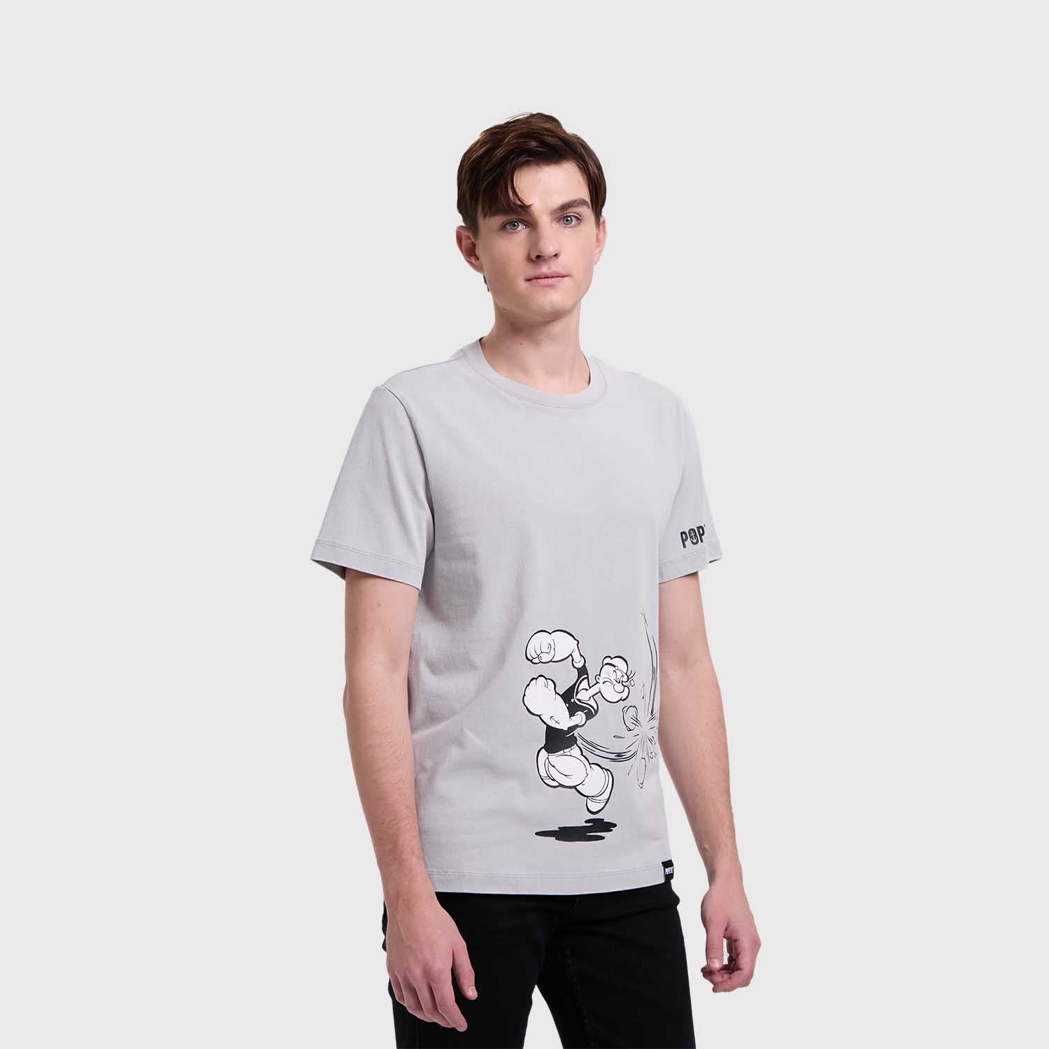 Polera Popeye Gris