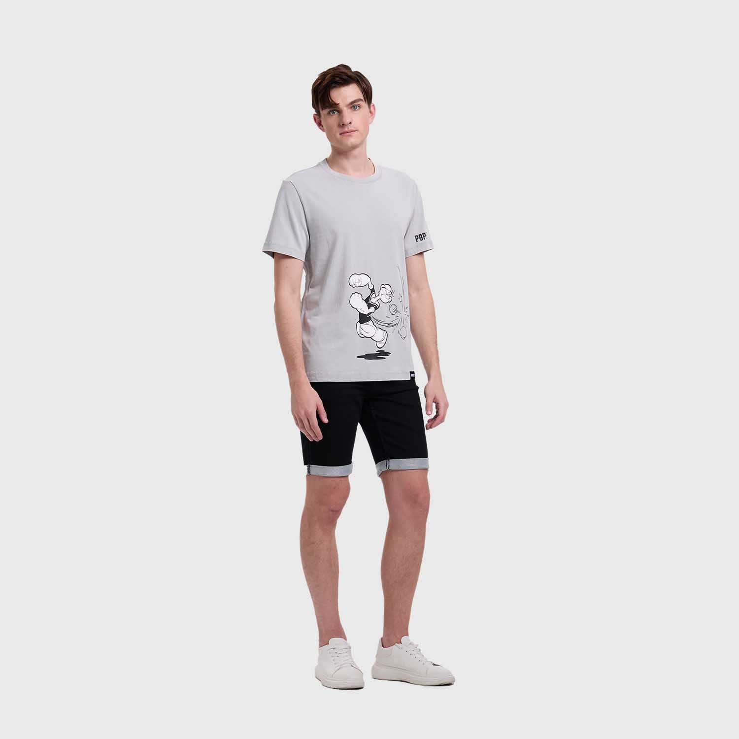 Polera Popeye Gris