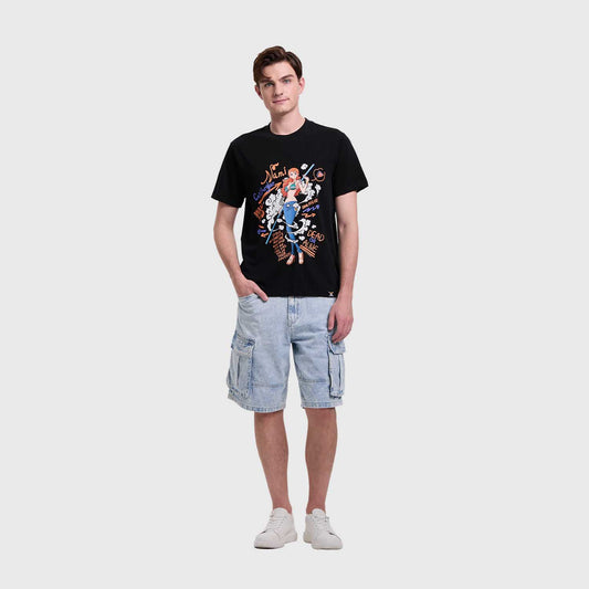 Polera One Piece Nami Negro