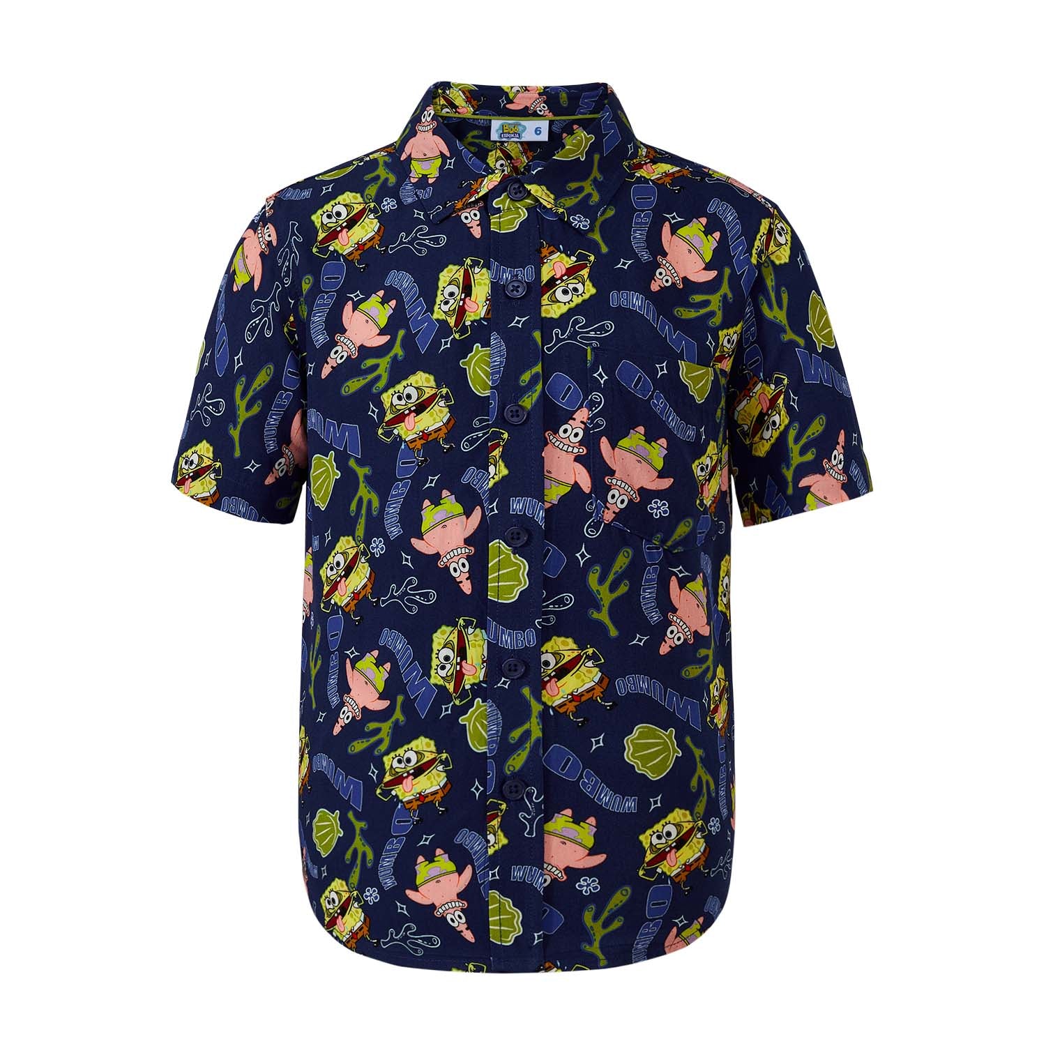 Camisa Bob Esponja Azul