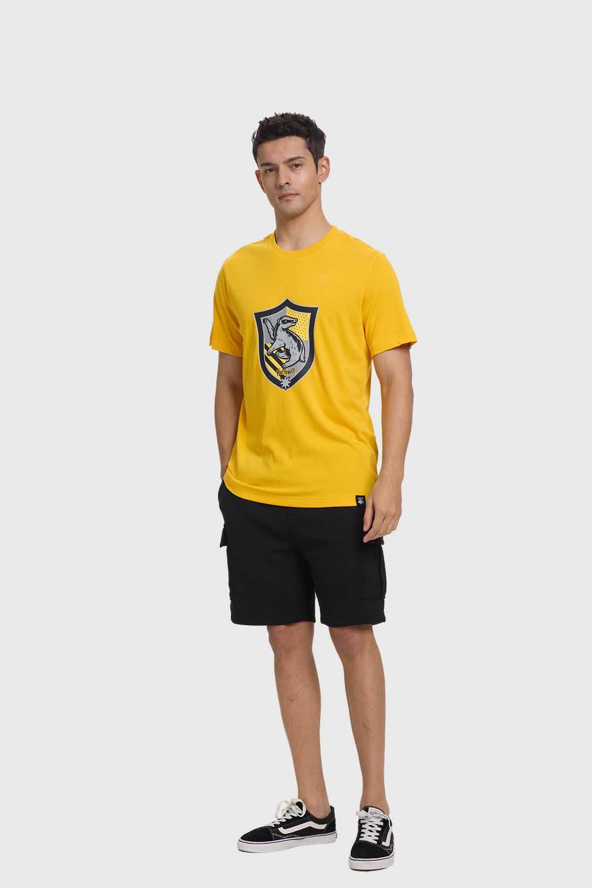 Polera Harry Potter Hufflepuff Amarilla