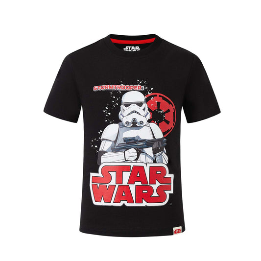 Polera Star Wars Stormtrooper Negro