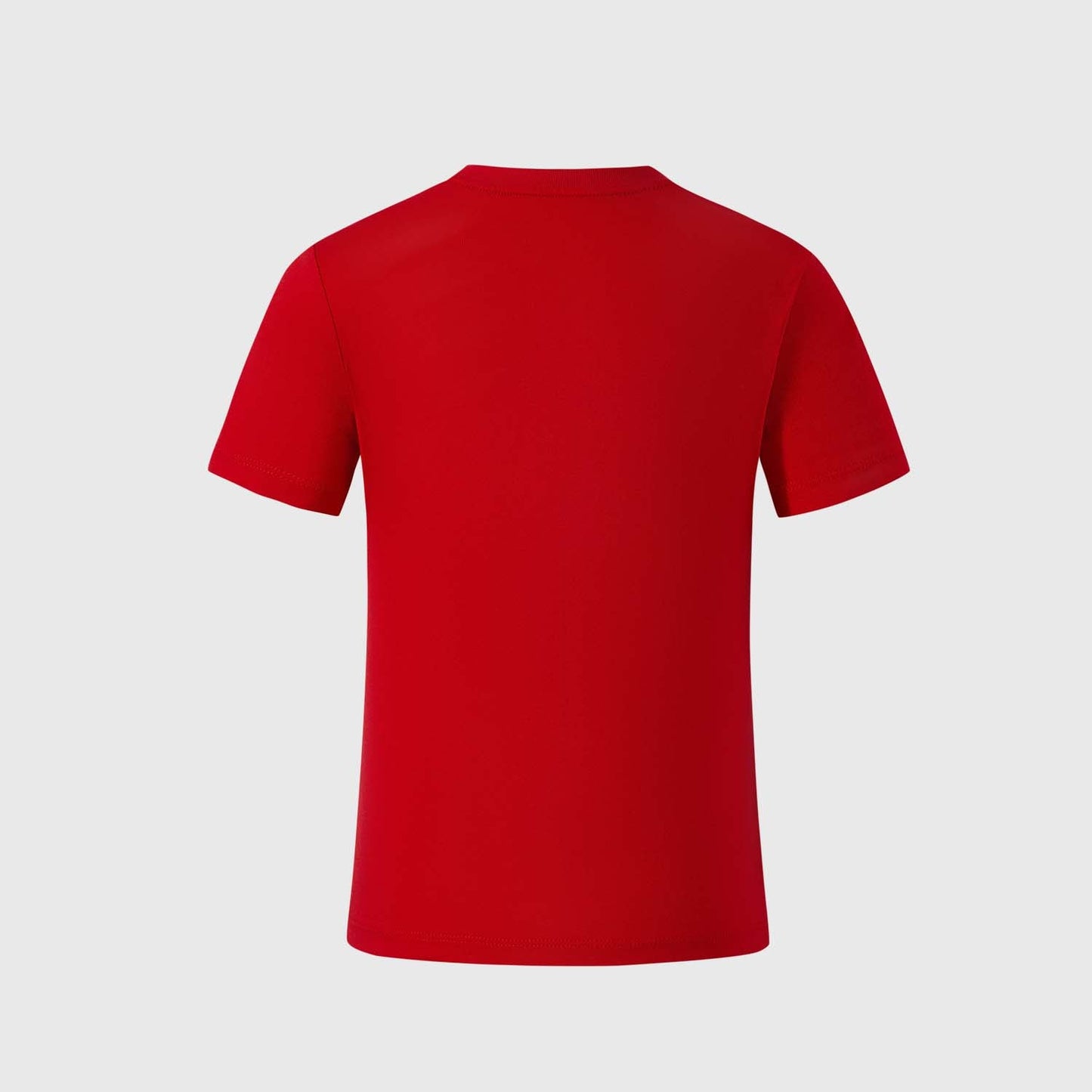 Polera roja de Paw Patrol con estampado vibrante que presenta a Chase, Marshall y Rubble en acción, ideal para los pequeños héroes de Adventure Bay.