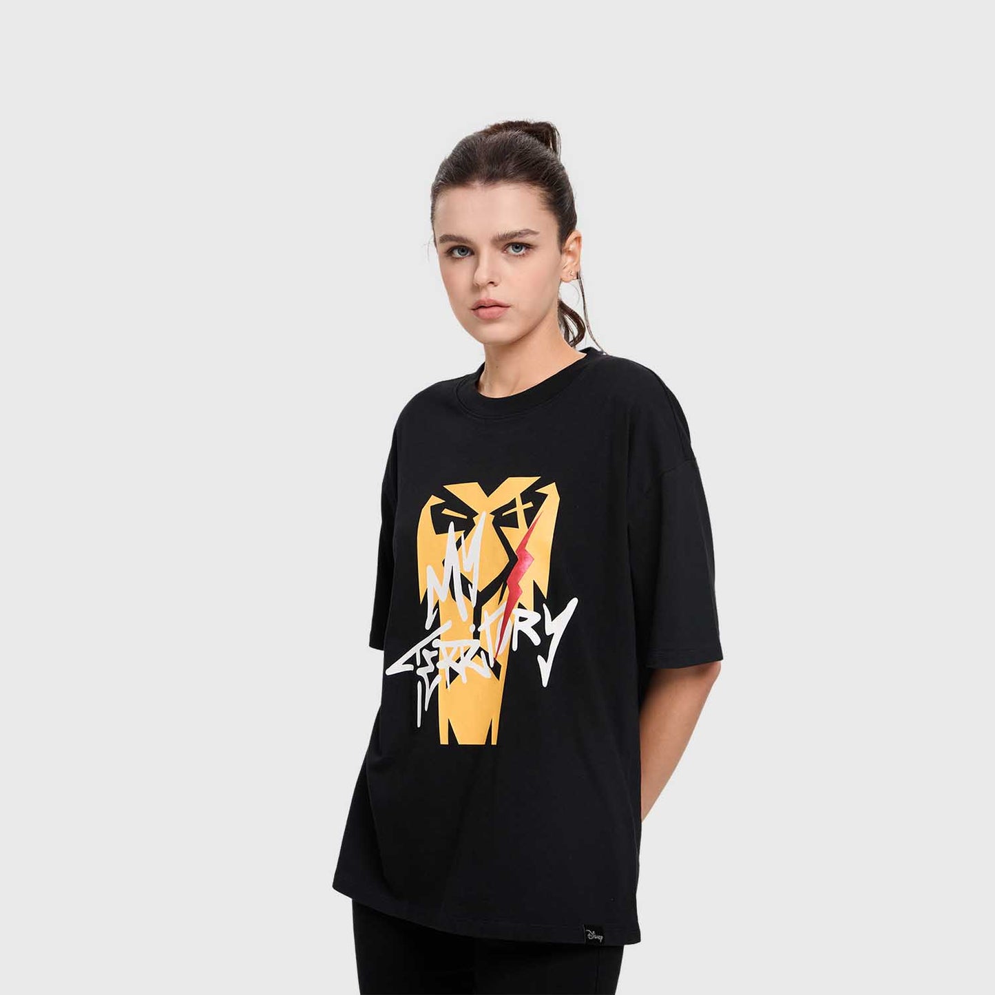 Polera Scar Rey Leon Negra Villano
