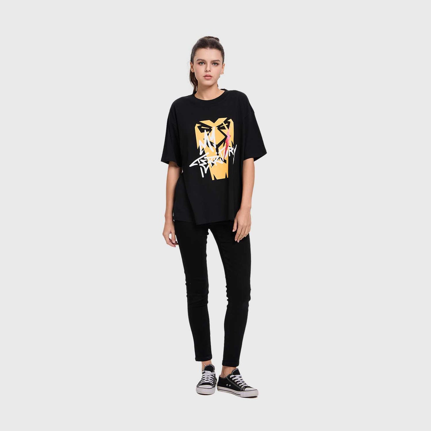 Polera Scar Rey Leon Negra Villano