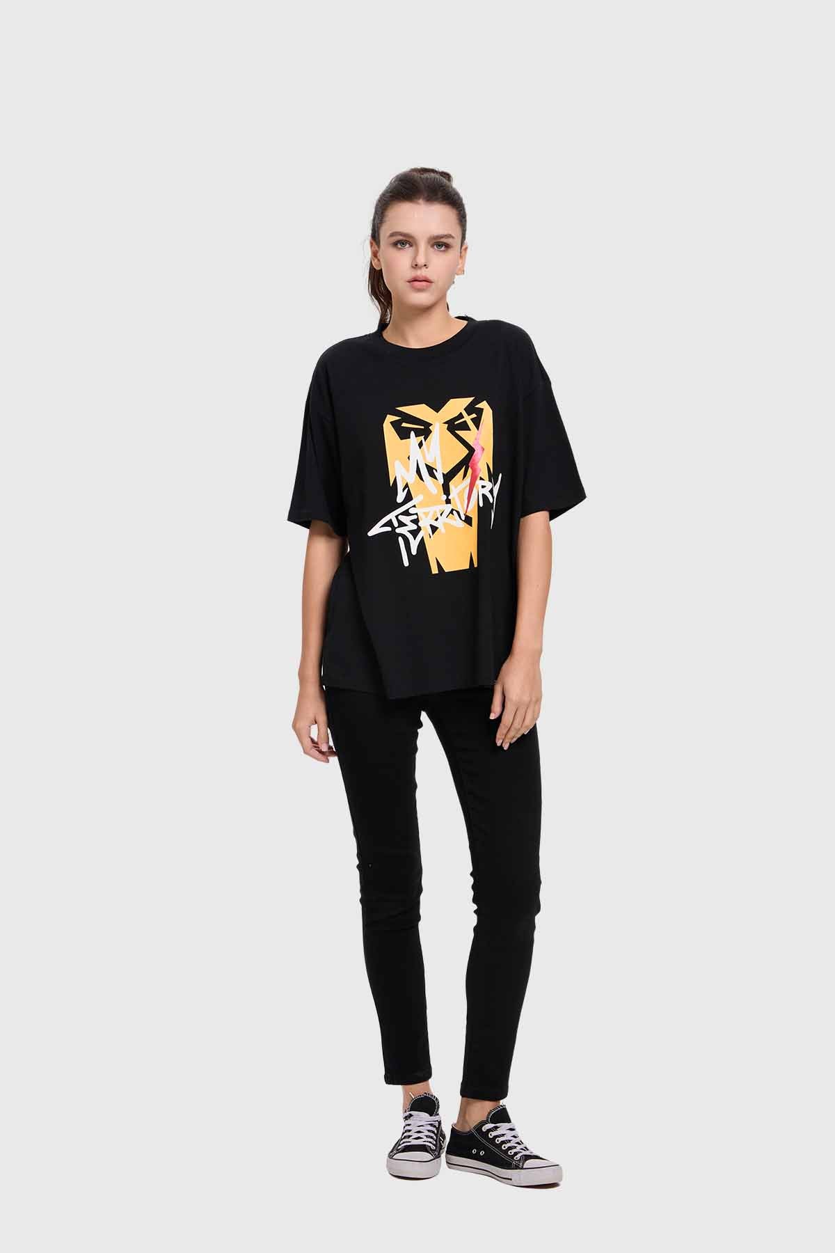 Polera Scar Rey Leon Negra