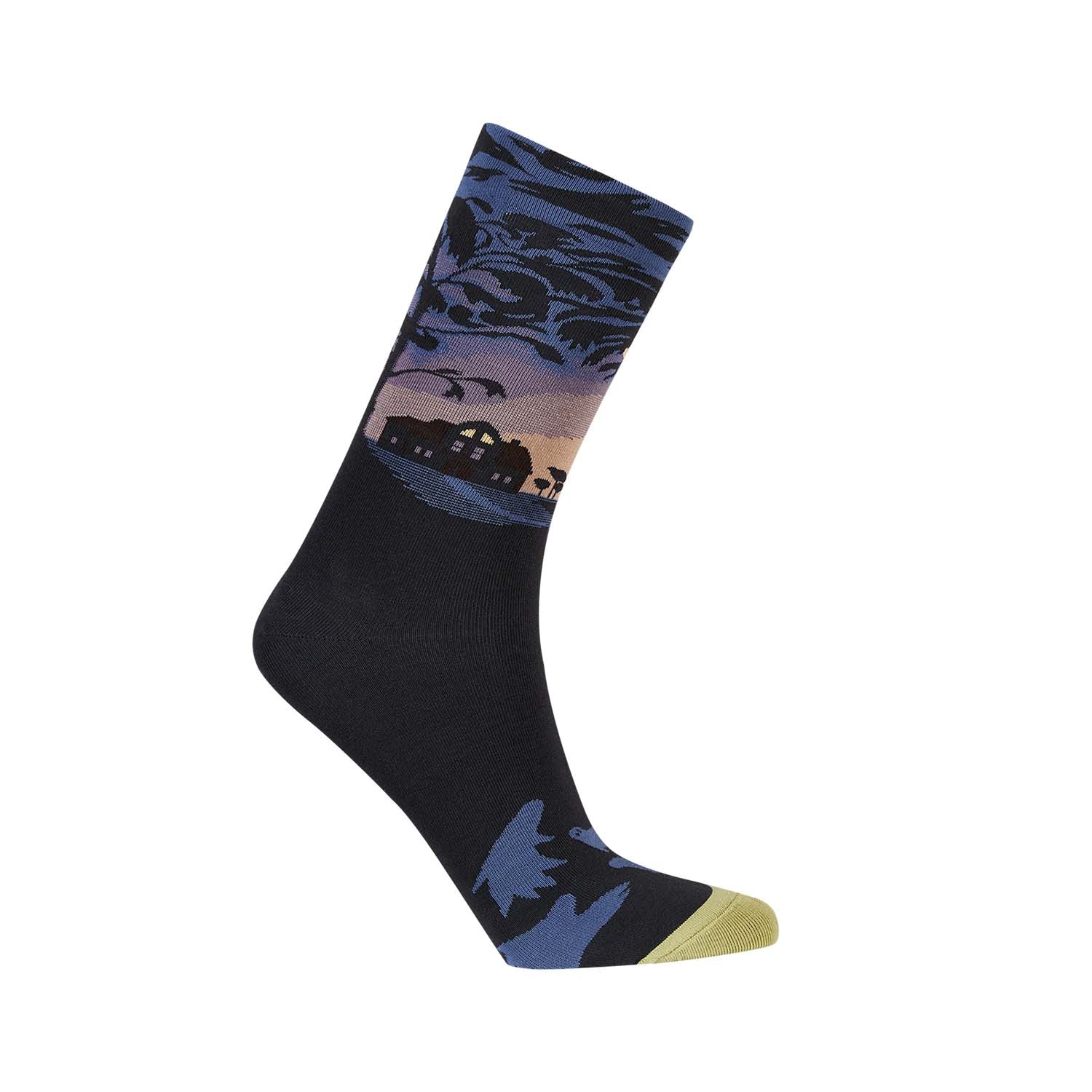 Calcetín De Vestir Azul Marino