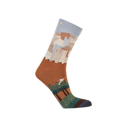 Calcetín De Vestir Cafe