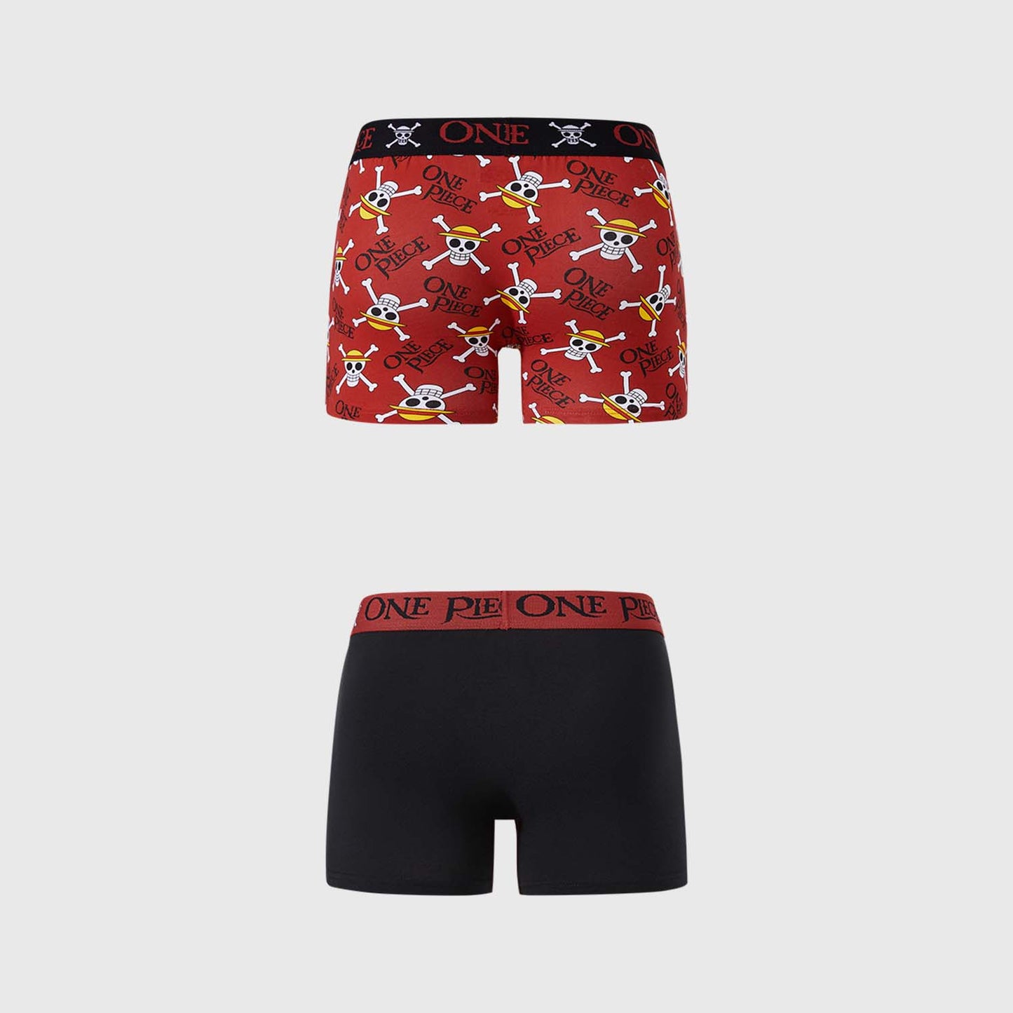 Bóxer Hombre One Piece - Rojo y Negro