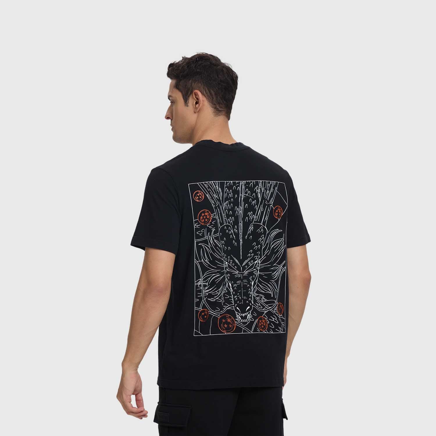 Polera Dragon Ball Shenlong Negro