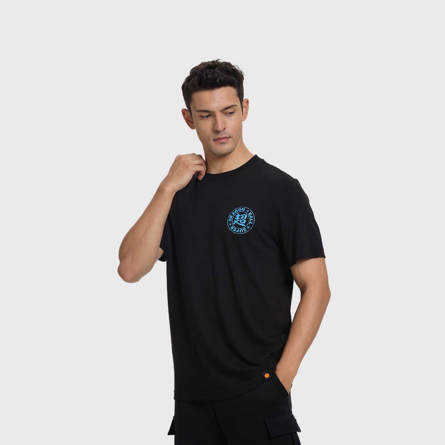 Polera Dragon Ball Super Saiyan Negro