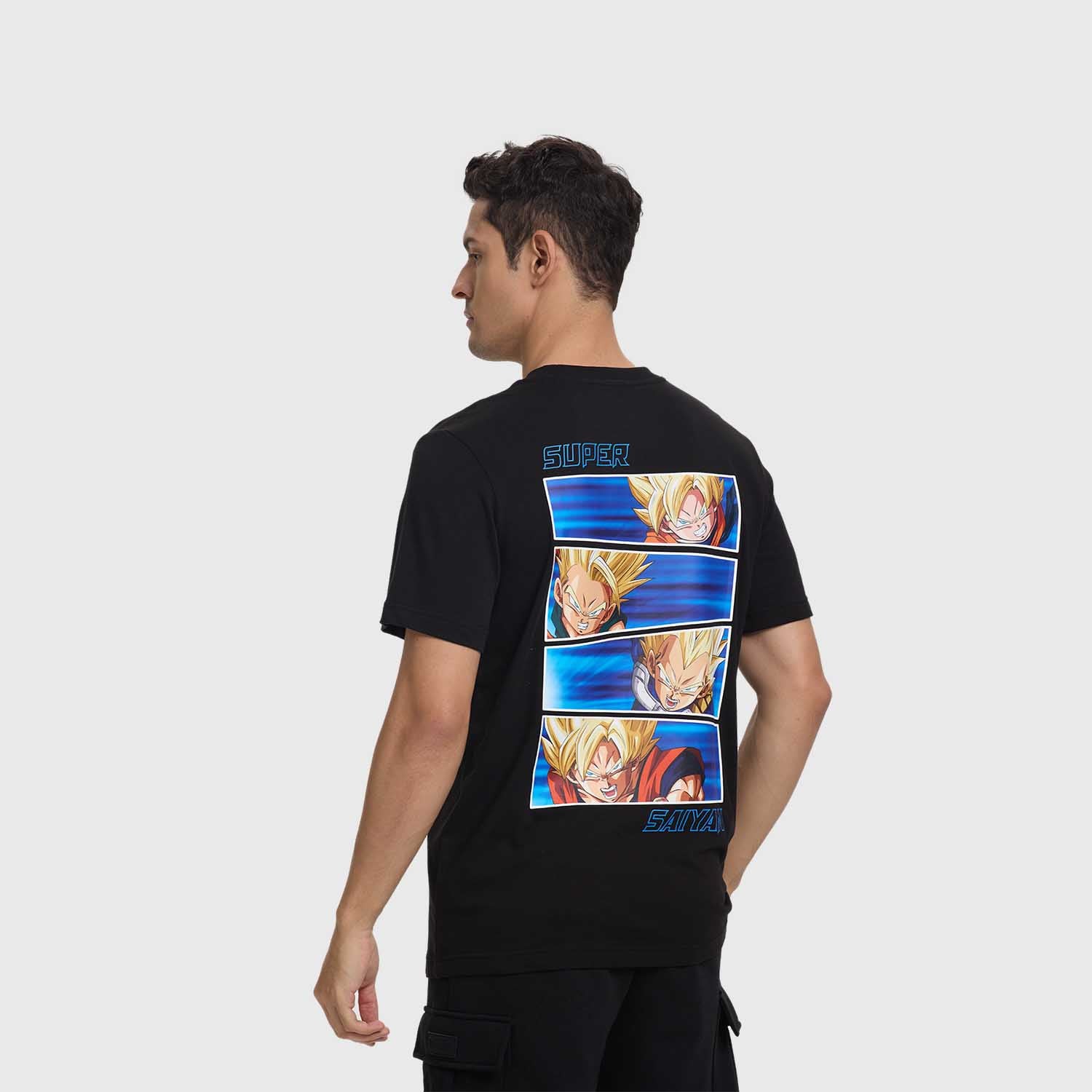 Polera Dragon Ball Super Saiyan Negro