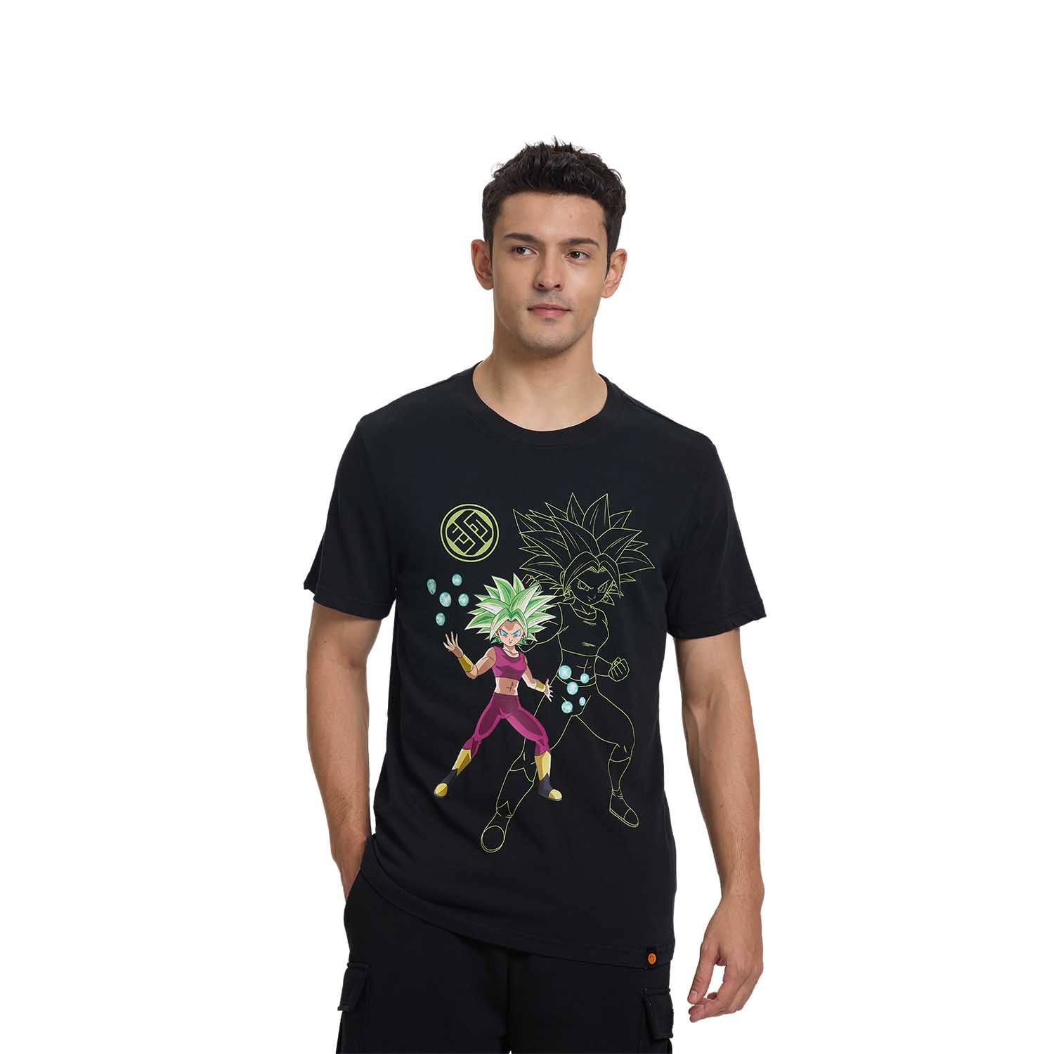Polera Dragon Ball Kefla Negro