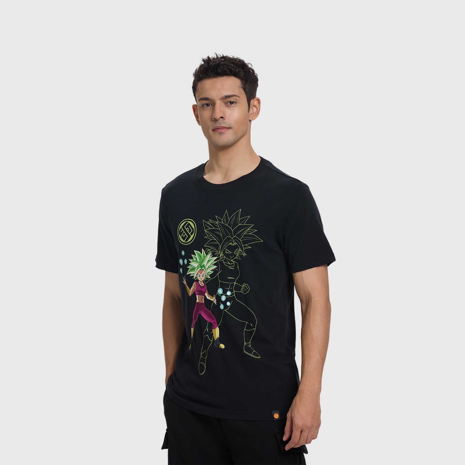 Polera Dragon Ball Kefla Negro