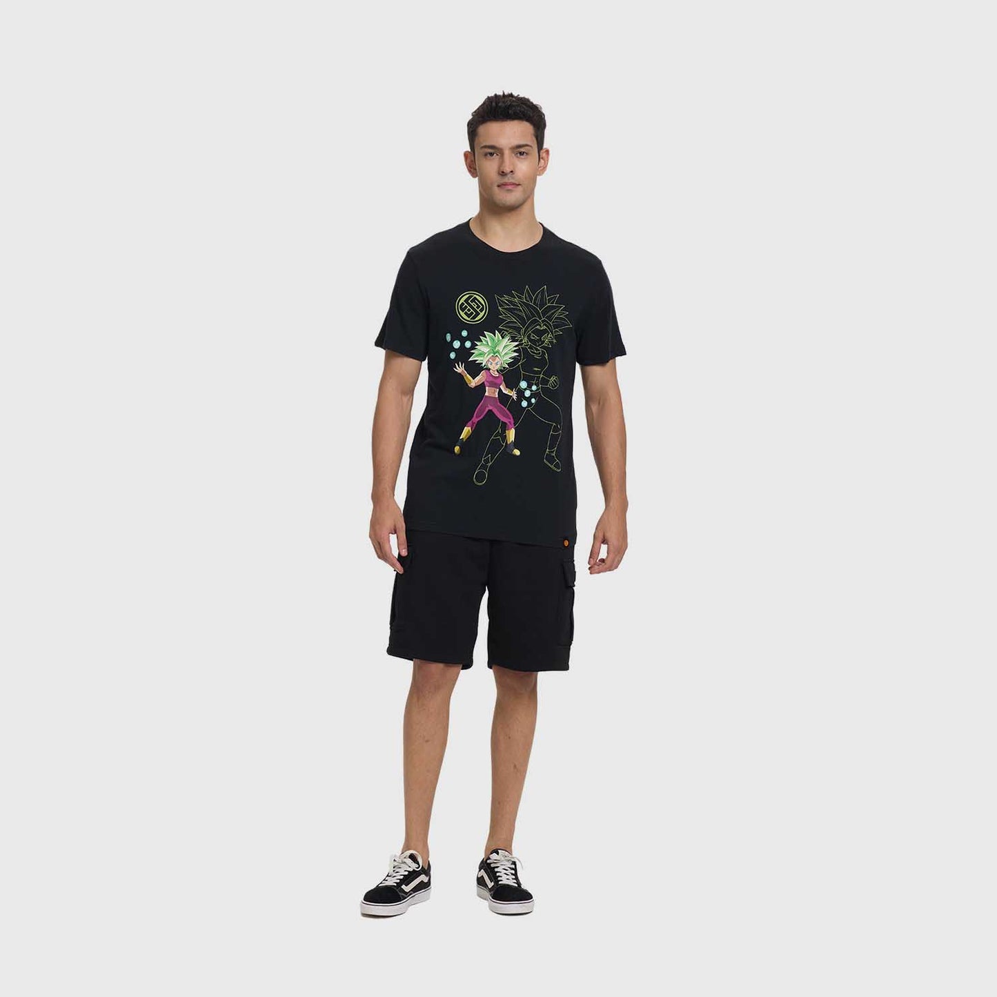 Polera Hombre Dragon Ball Negro V