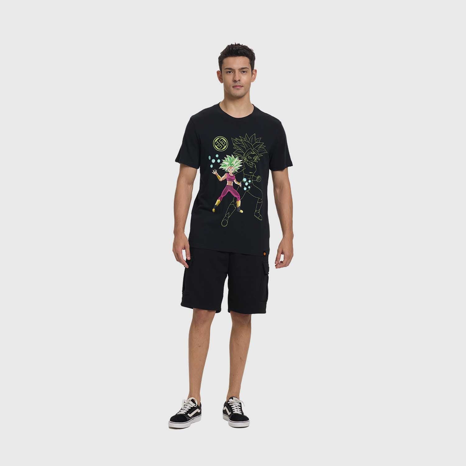 Polera Dragon Ball Kefla Negro