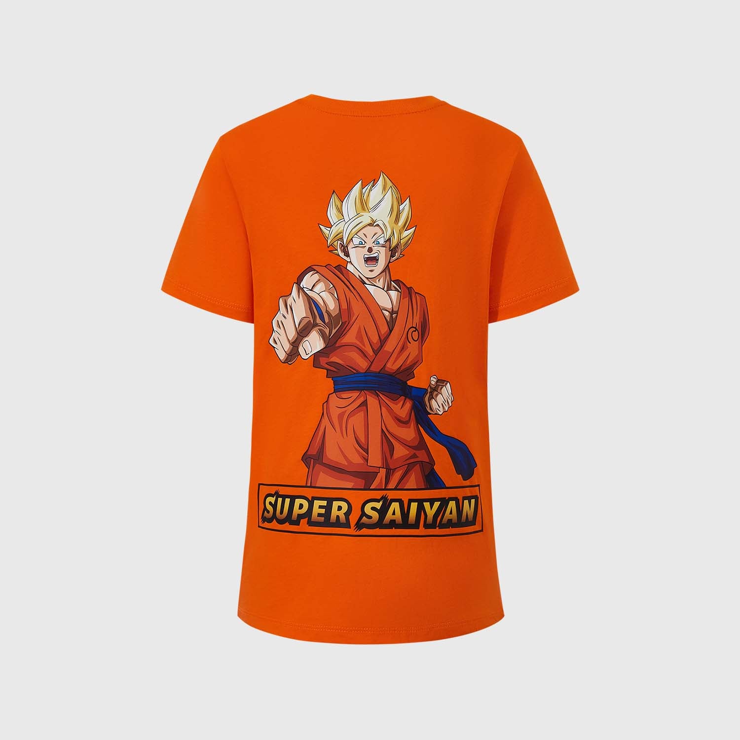 Polera Dragon Ball Super Saiyan Naranjo