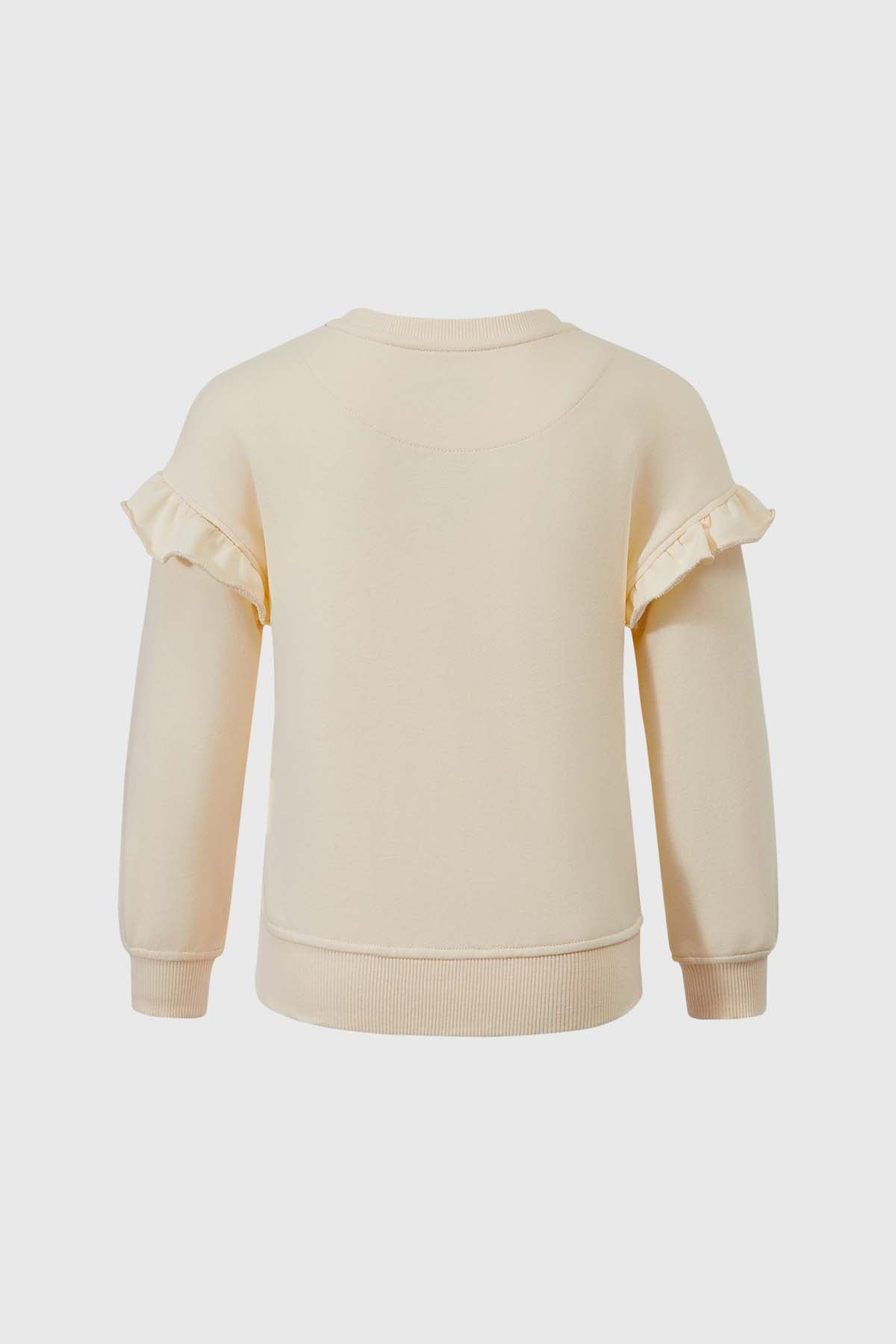 Polerón Minnie Mouse Print Beige