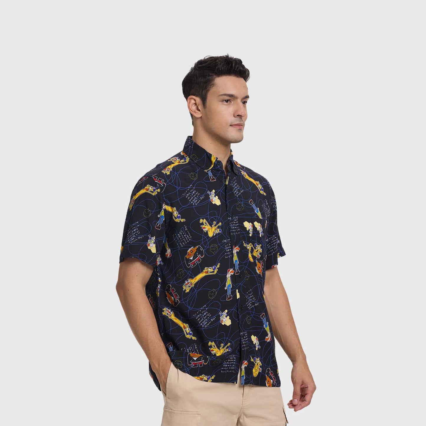 Camisa Hombre Nick Clásico Negro