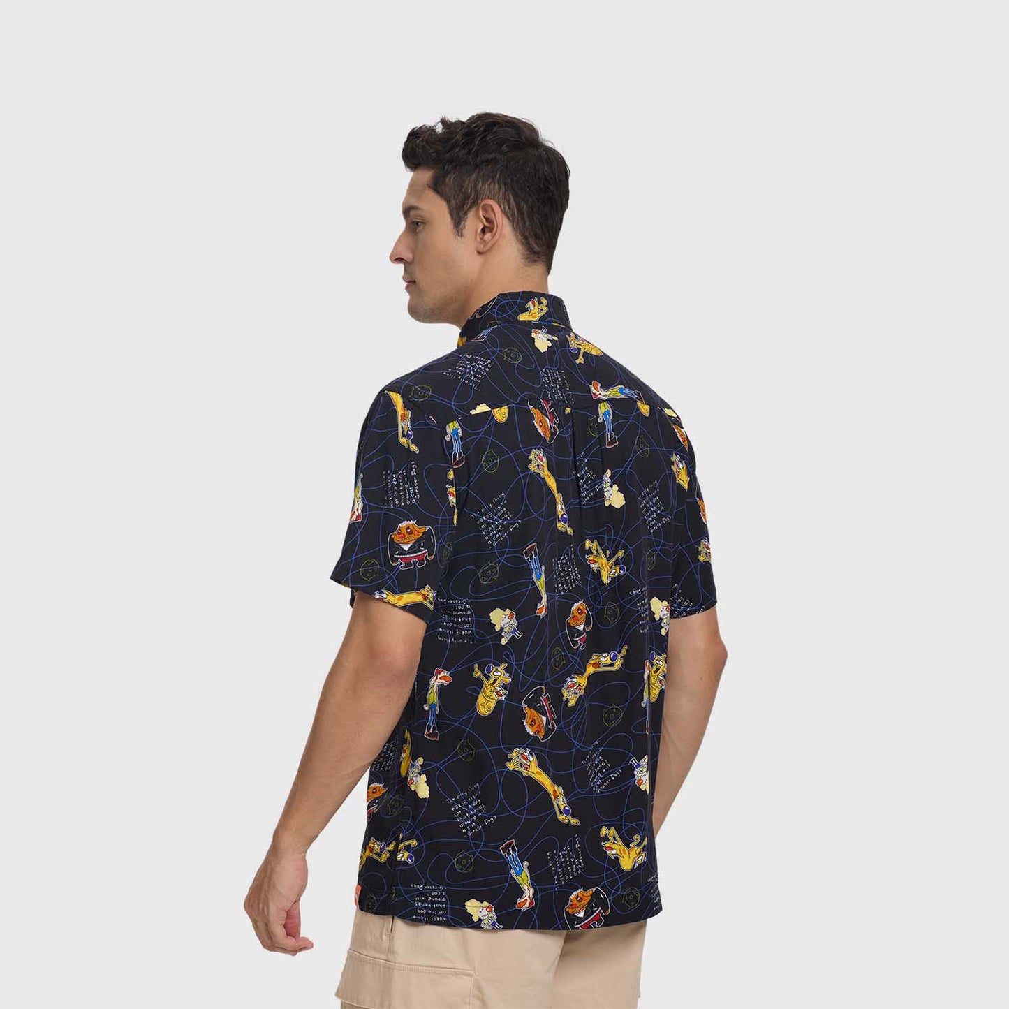 Camisa Hombre Nick Clásico Negro