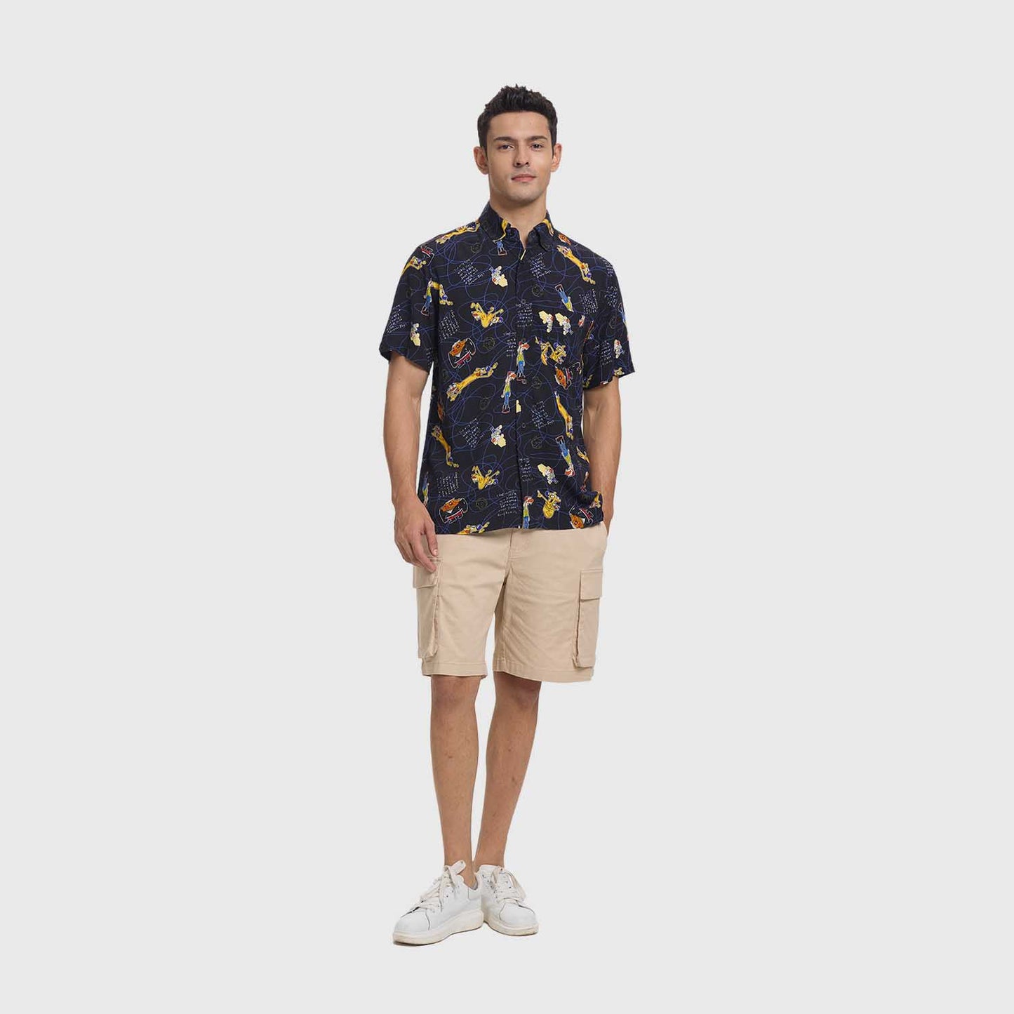 Camisa Hombre Nick Clásico Negro