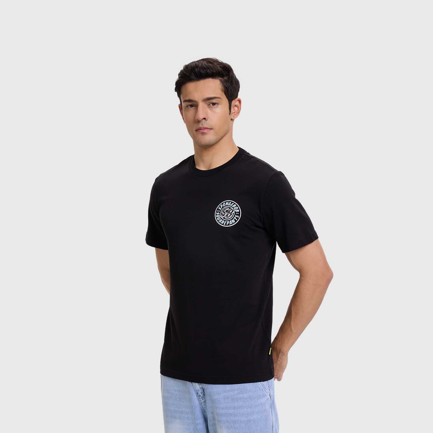 Polera Bob Esponja Negro