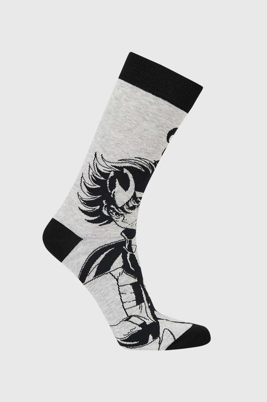 Calcetín De Vestir Shiryu Gris Melange