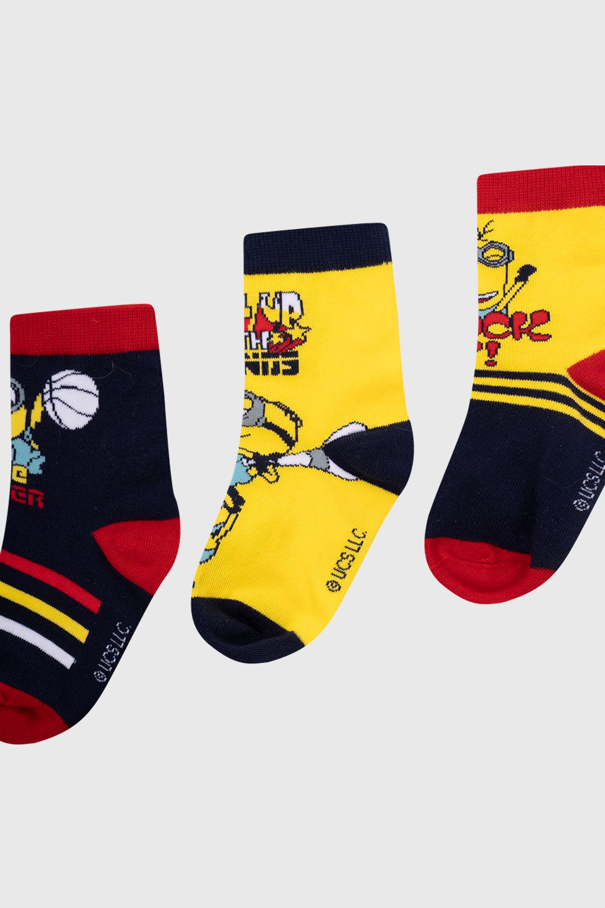 Calcetín De Vestir Tripack Minions