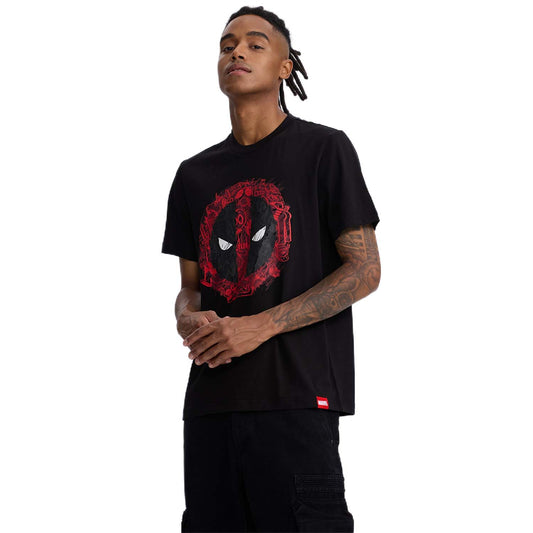 Polera Deadpool Negro