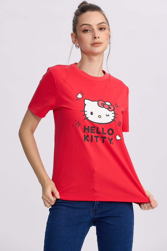 Polera Hello Kitty Rojo
