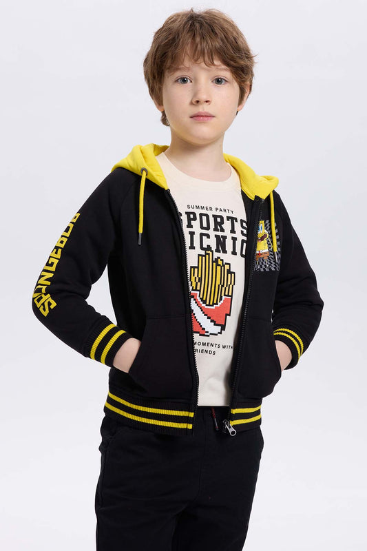 Polerón Bob Esponja Negro