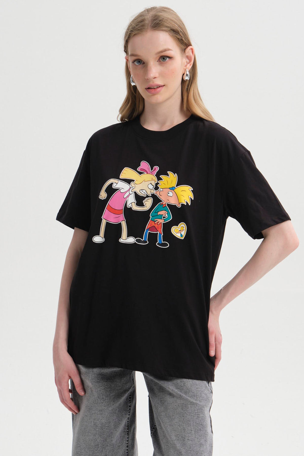 Polera Hey Arnold Negro
