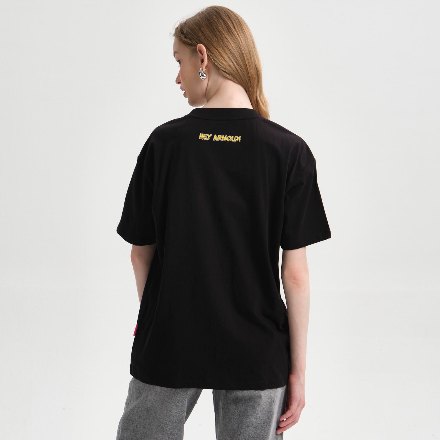 Polera Hey Arnold Negro