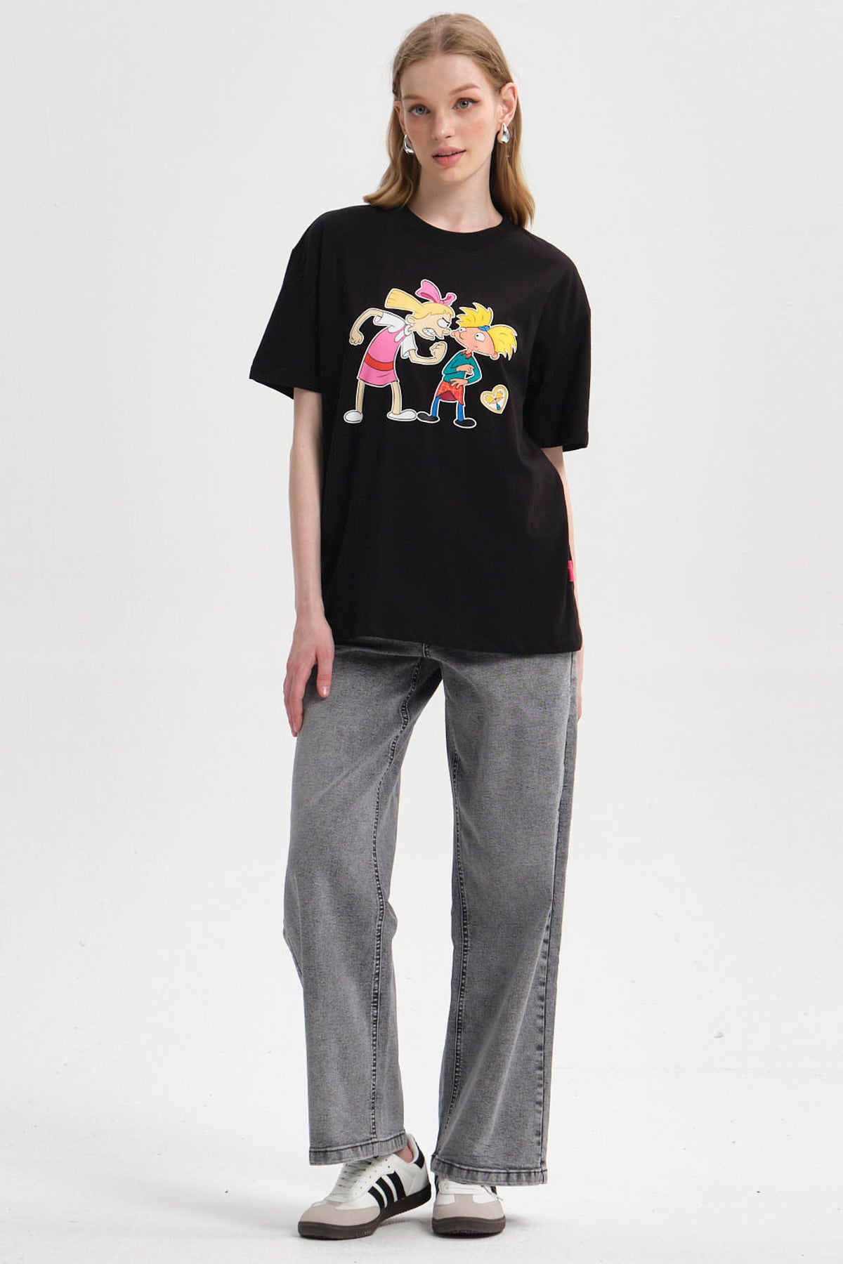 Polera Hey Arnold Negro