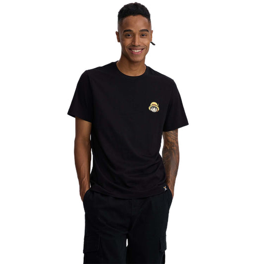 Polera One Piece Monkey D. Luffy Negro