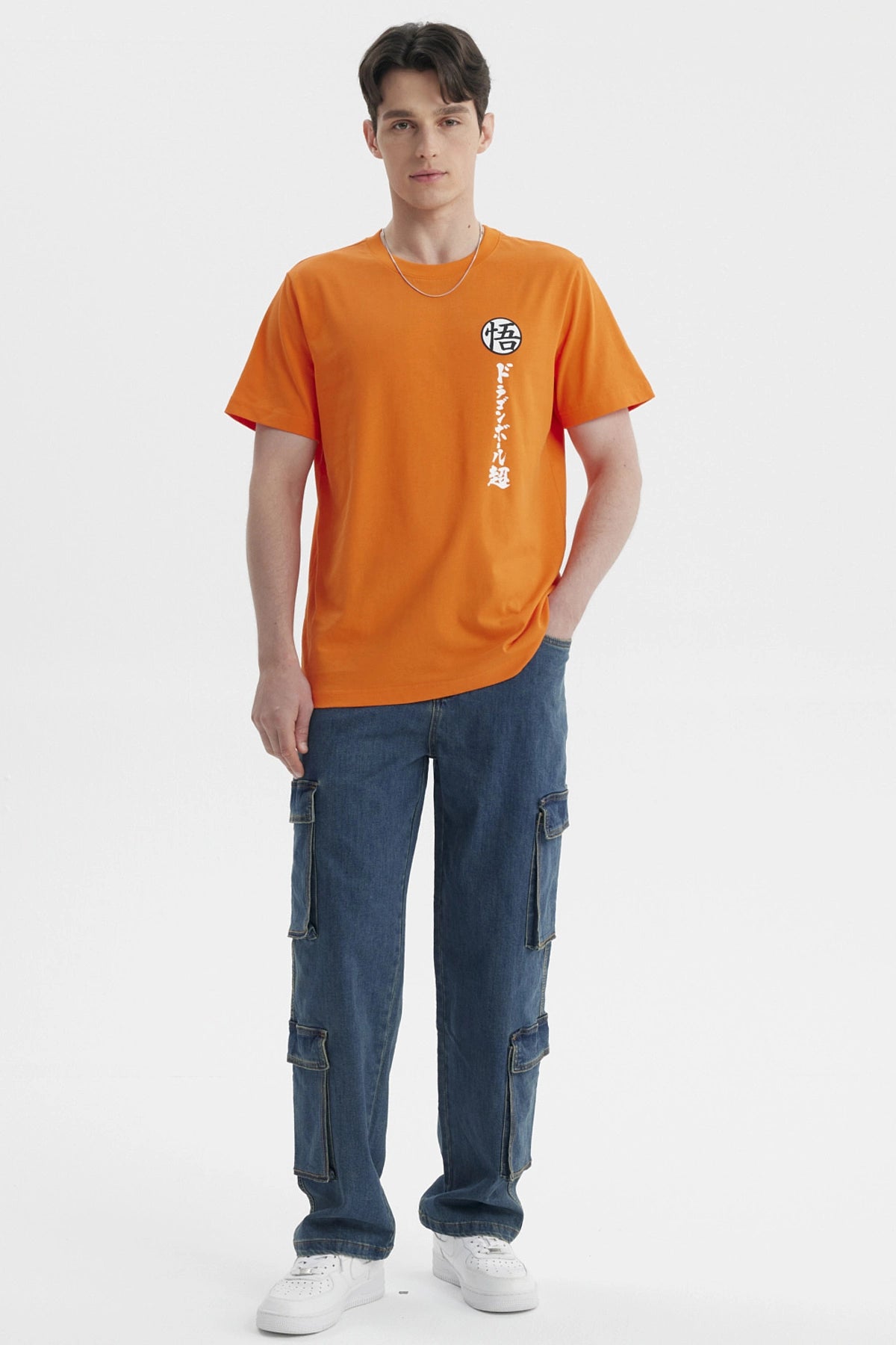 Polera Dragon Ball Naranja