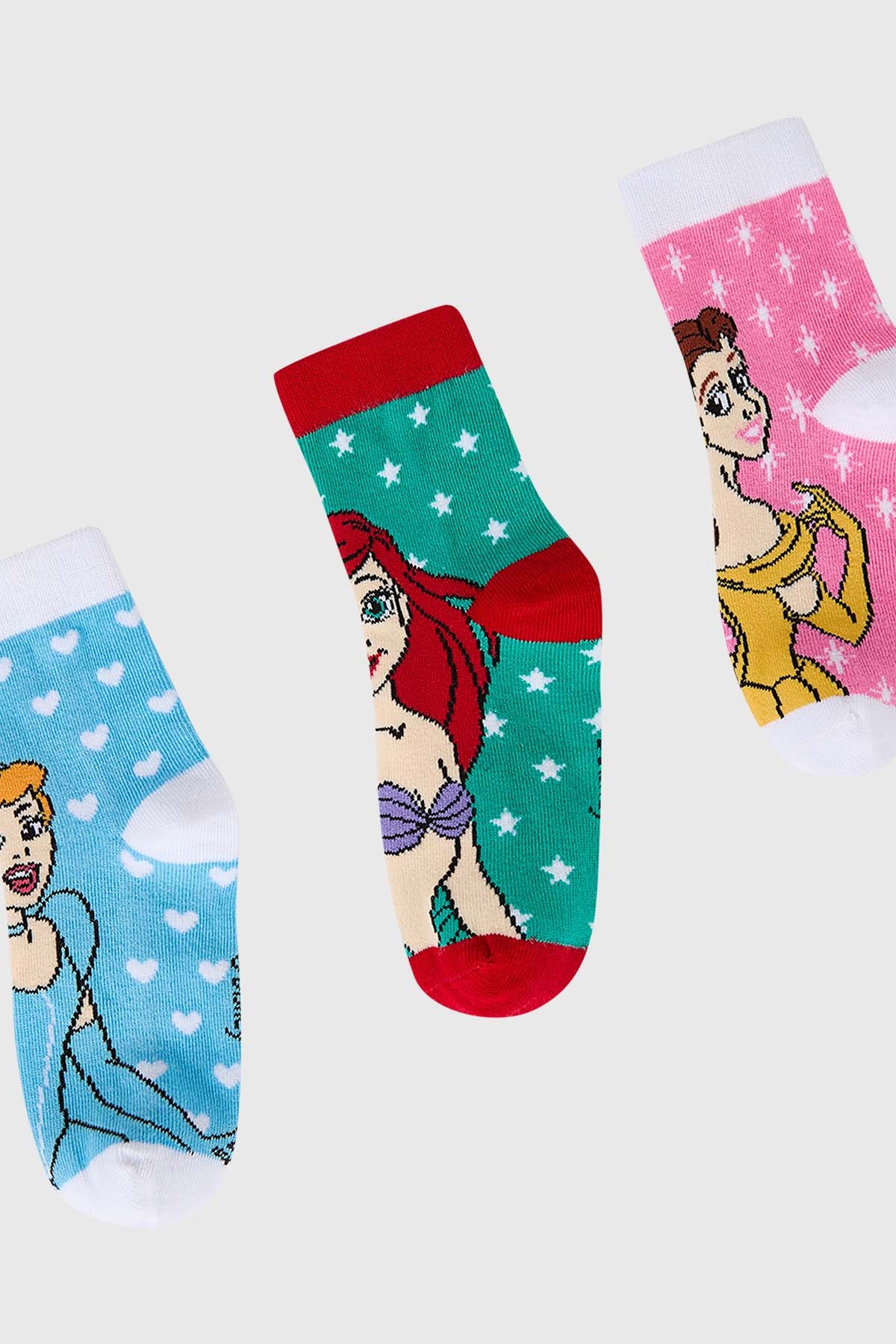 Calcetín Tripack Princesas