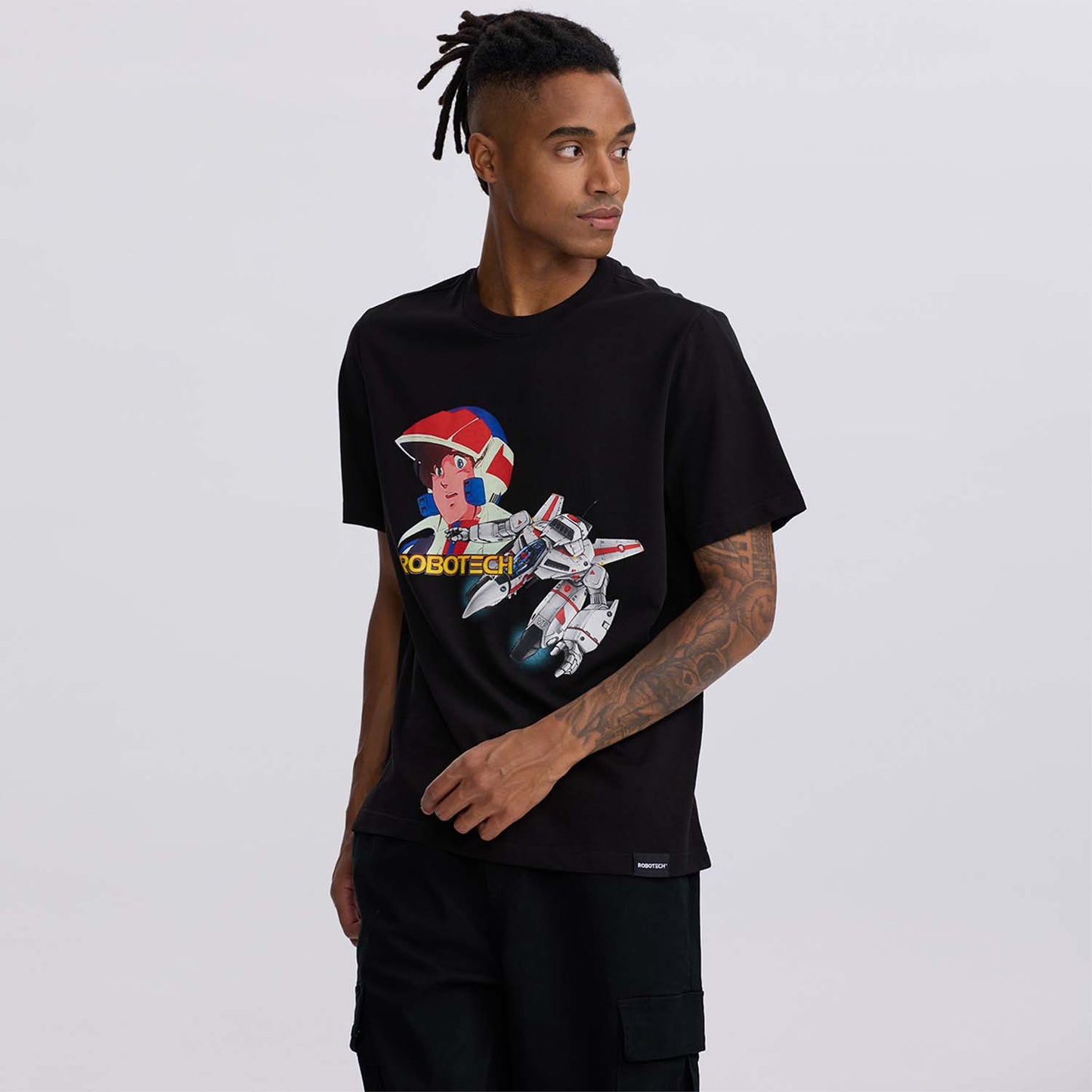 Polera Robotech Negro