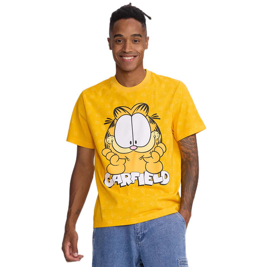 Polera Garfield Naranjo