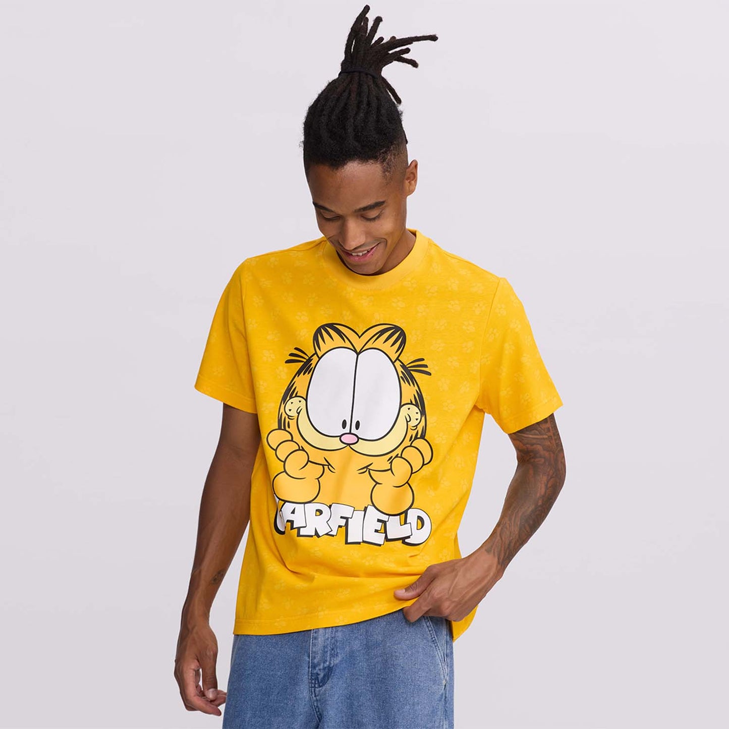 Polera Garfield Naranjo