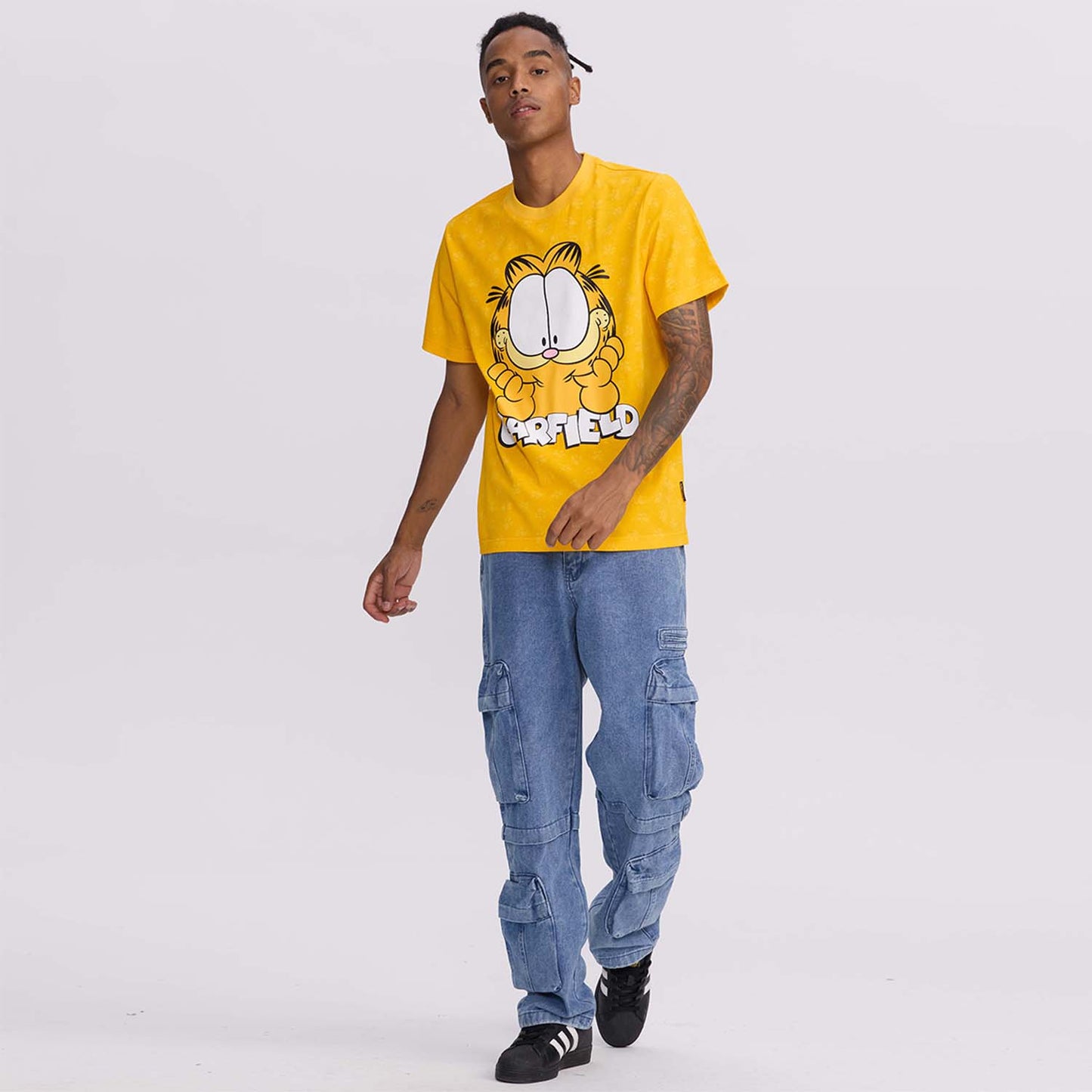 Polera Garfield Naranjo