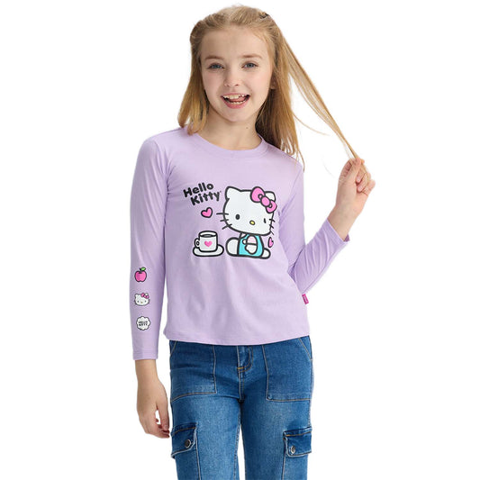 Polera Hello Kitty Lila