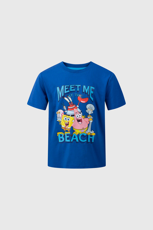 Polera Bob Esponja Azul