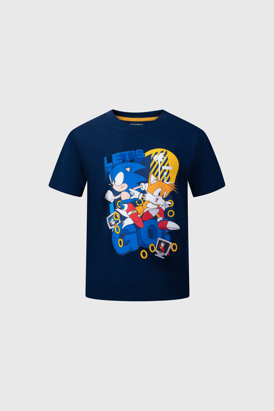 Polera Sonic Azul Marino