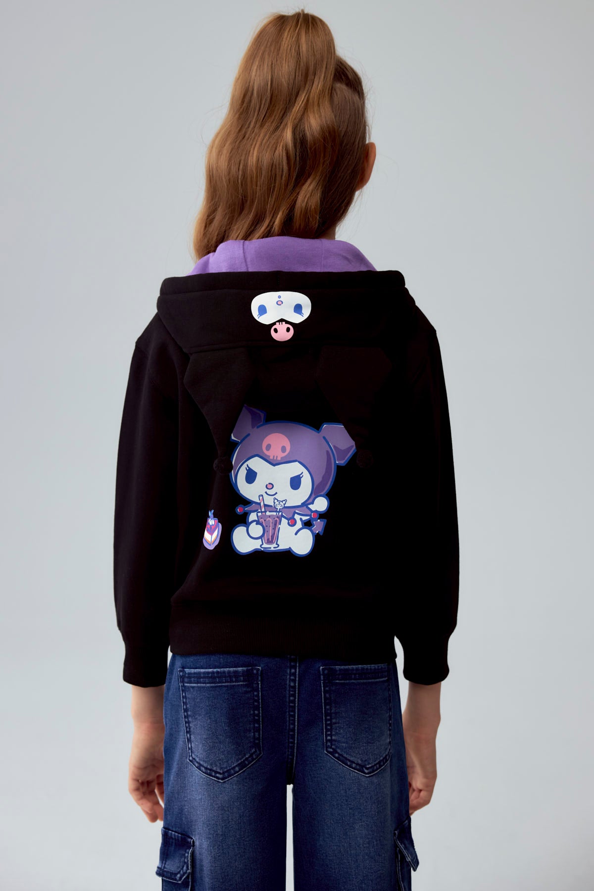 Polerón Kuromi Negro