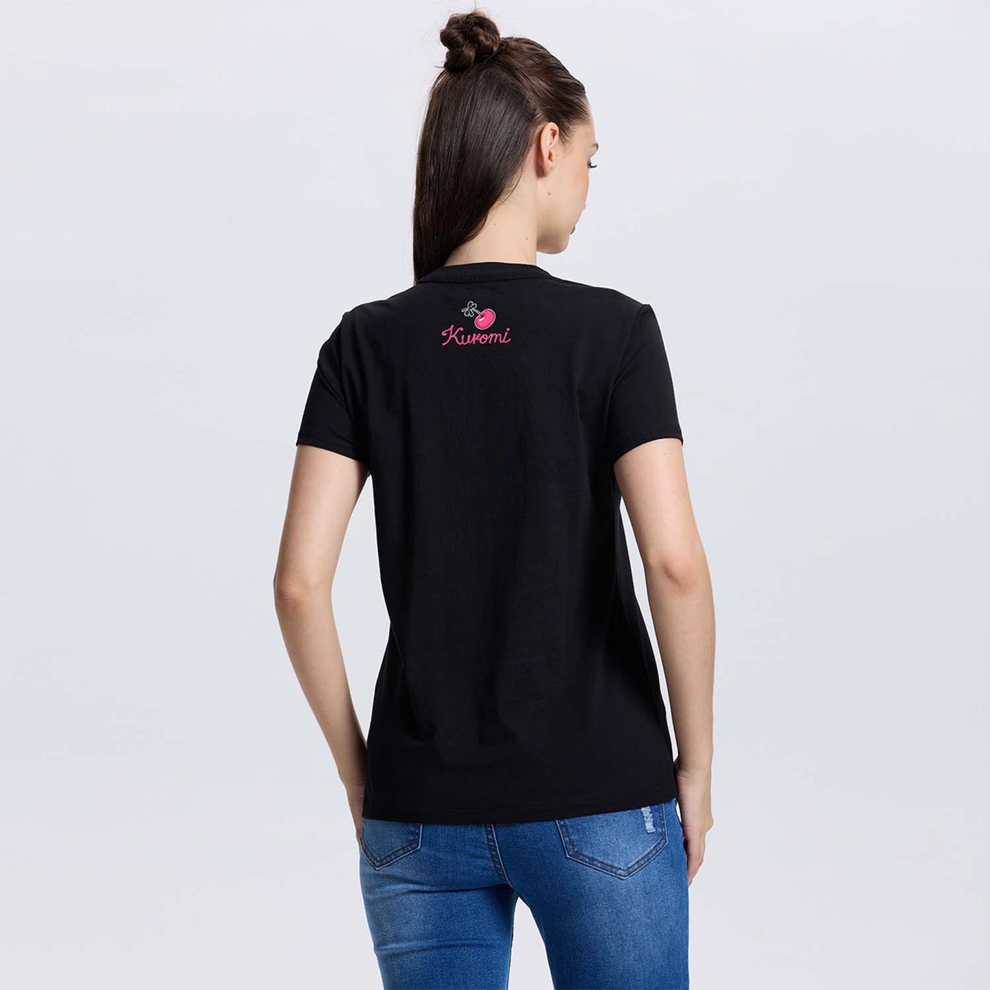 Polera Kuromi Negro
