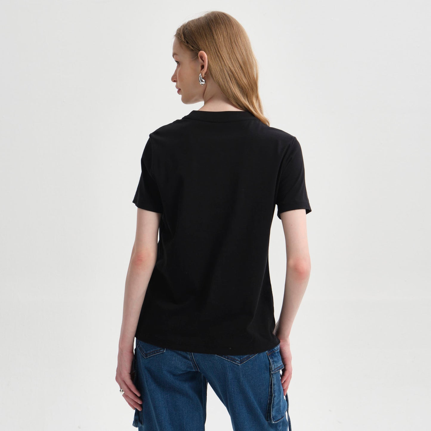 Polera Harry Potter Hogwarts Negro