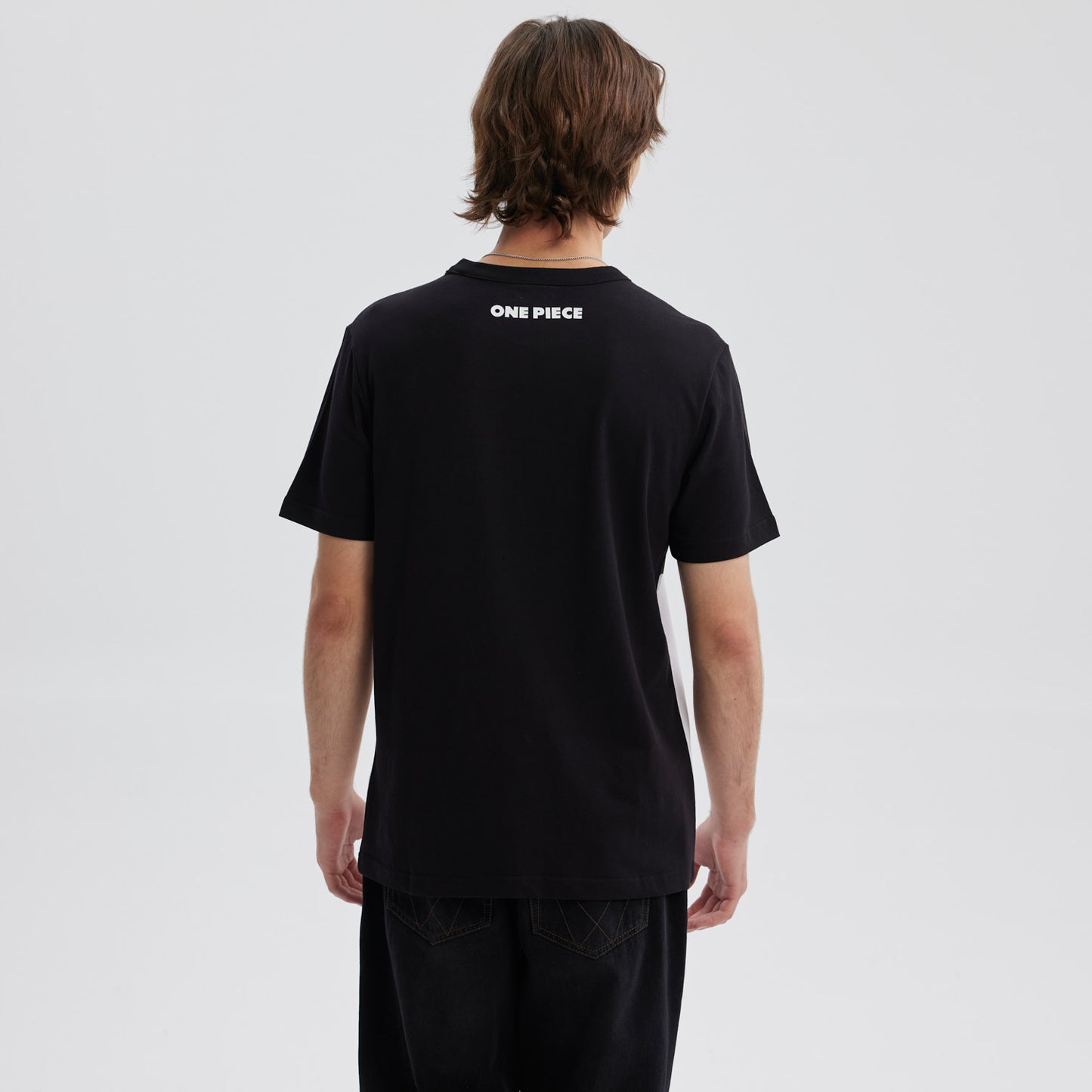 Polera One Piece Blanco / Negro