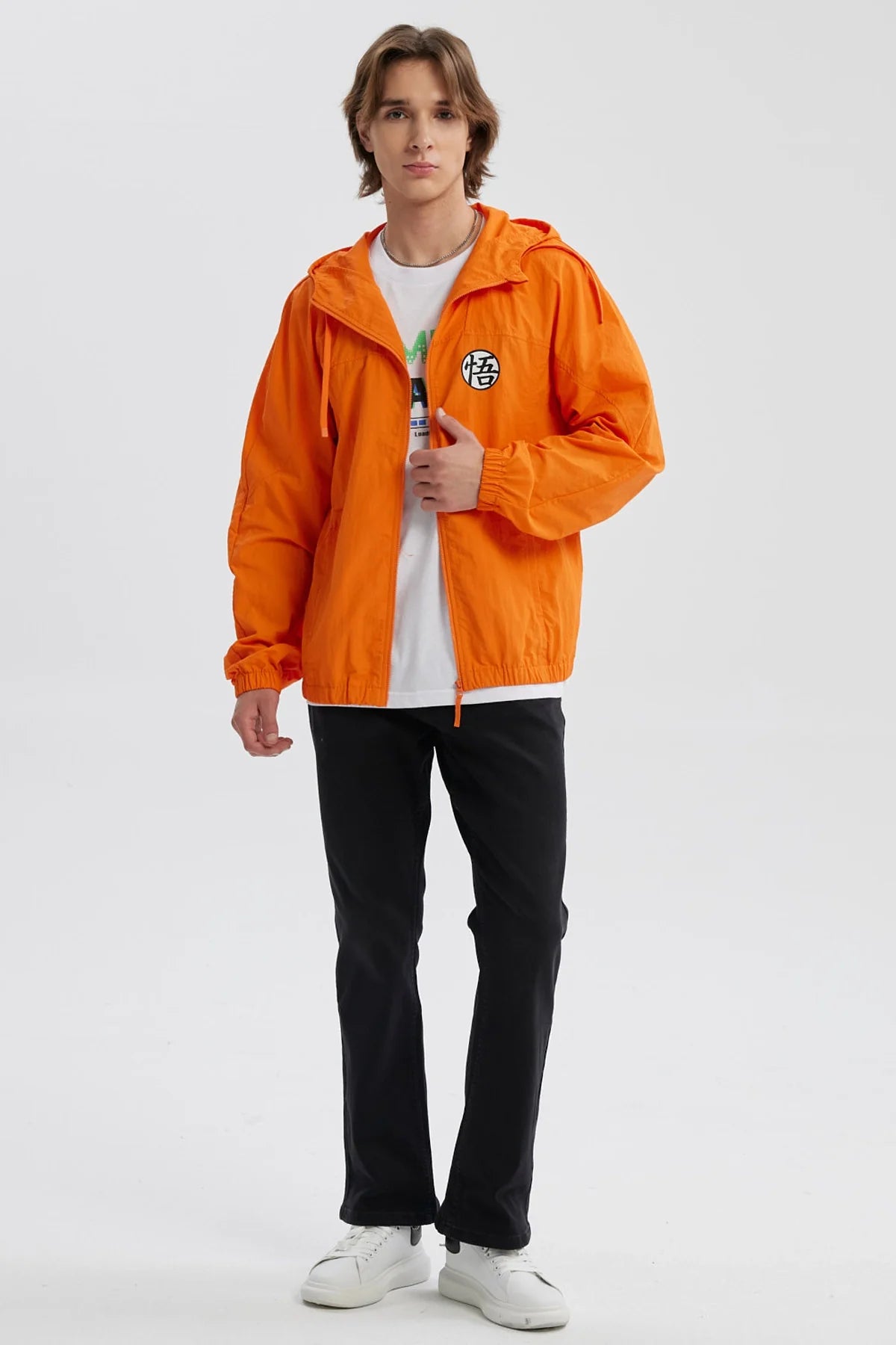Cortavientos Dragon Ball Naranja